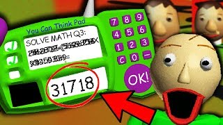 THE REAL ANSWER TO BALDIS IMPOSSIBLE QUESTION  Baldis Basics Gameplay [upl. by Vera502]