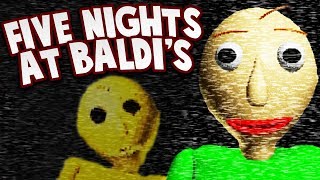 WHO IS GOLDEN BALDI  Five Nights At Baldis Baldis Basics Fan Game [upl. by Maryellen]