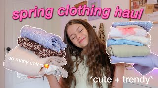 HUGE springsummer try on haul 2021 [upl. by Keily407]