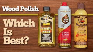 The Best Wood Polish • For Your Furniture Speakers amp Cabinets [upl. by Ailad]