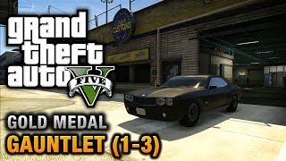 GTA 5  Mission 74  Gauntlet 13 100 Gold Medal Walkthrough [upl. by Kimmel]