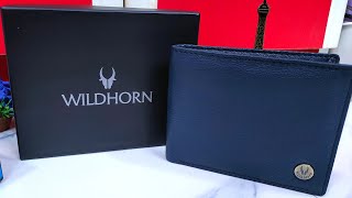 WildHorn RFID Protected Leather Wallet for Men [upl. by Emoraj]