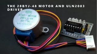 28BYJ48 Stepper Motor and ULN2003 Driver Intro [upl. by Yauqaj]