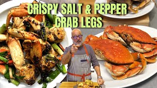 Crispy Salt amp Pepper Crab Legs Recipe [upl. by Favin322]