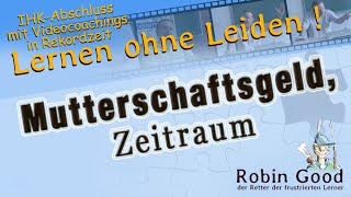 Mutterschaftsgeld Zeitraum [upl. by Botzow]