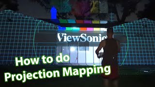 Projection Mapping Tutorial [upl. by Ahsyekat569]