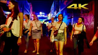 4K HDR Nightlife at Reeperbahn Redlight district Hamburg city Part 1 Germany 🇩🇪 2021 [upl. by Irme]