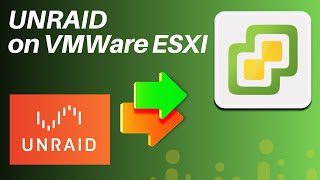 Setting up UNRAID on VMWare ESXI 2020 [upl. by Oiruam]