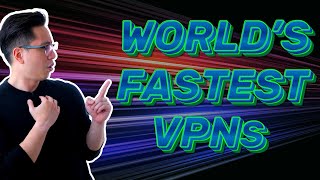 Worlds Fastest VPN 💥 TOP 6 fast VPNs  LIVE speed tests with WireGuard [upl. by Martell]