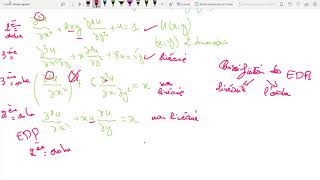 Equations aux dérivées partielles [upl. by Atnoled]