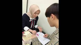 Ayana Moon Ajarkan Adiknya Mengaji Bikin Terharu  KOREAN MUSLIM AYANA JIHYE MOON [upl. by Idalia]