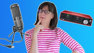 USB Microphone vs Audio Interface Head to Head [upl. by Fredericka943]