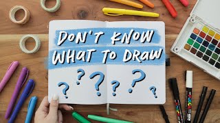 10 Drawing Ideas for When Youre Bored [upl. by Ahtaga]