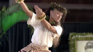 2021 Miss Aloha Hula Kahiko Performance  Makaʻala Kahikinaokalālani Victoria Perry [upl. by Adnav972]