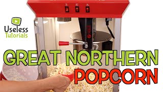 Great Northern Popcorn machine 8oz  Review amp Test [upl. by Eipper820]