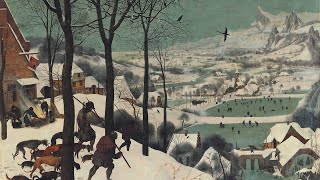 100 Meisterwerke  Jaeger im Schnee  Pieter Bruegel dÄ [upl. by Abrams584]