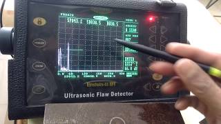 ULTRASONIC NDT TEST IN हिन्दी [upl. by Dnallor]