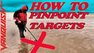 Minelab Vanquish 340 Metal Detector How To PINPOINT Accurately [upl. by Brunhilde]