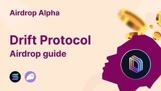 Drift protocol airdrop guide [upl. by Naihtniroc]