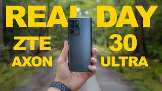 ZTE Axon 30 Ultra  Real Day in The Life Review [upl. by Arimas212]