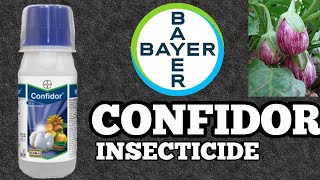 CONFIDOR INSECTICIDE  BAYER  IMIDACLOPRID 178 WW [upl. by Lantz340]