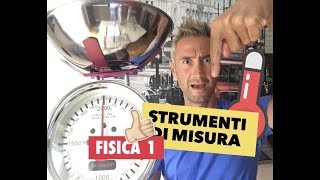 FISICA Caratteristiche strumenti di misura strumenti analogici e digitali portata e sensibilità [upl. by Beilul]