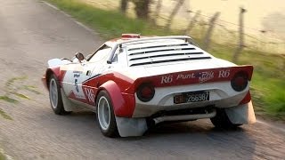 Lancia Stratos HF Group 4  Ferrari V6 Engine Sound [upl. by Geminius799]