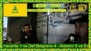 SANGRE VERDE RADIO  Aldosivi vs Estudiantes de Rio Cuarto [upl. by Eednim]