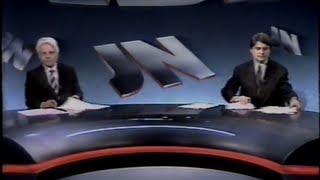 Jornal Nacional  Rede Globo 04071990 [upl. by Panchito]