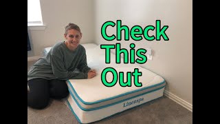 Linenspa 10 Inch Memory Foam and Spring Mattress Review [upl. by Carlyn]