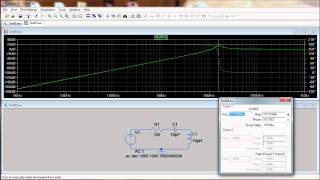 Tutorial Simulación paramétrica con LTSPICE Circuito RLC [upl. by Gerbold656]