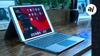 Review Logitech Combo Touch Mimics The Magic Keyboard for 3rdGen iPad Air amp iPad Pro 105Inch [upl. by Oliver724]