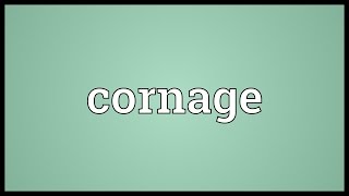 Cornage Meaning [upl. by Duntson11]