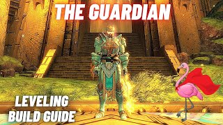 GUILD WARS 2 The Guardian  Leveling Build Guide Weapons  Armor  Skills  Traits [upl. by Ilojna]