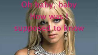 Britney Spears  Baby One More Time lyrics [upl. by Kawasaki]