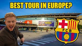 FC BARCELONA STADIUM TOUR Camp Nou The ULTIMATE Stadium Tour [upl. by Burnaby]