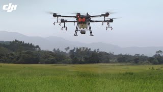 DJI  Agras T16  Agricultural Spraying Drone [upl. by Irovi]