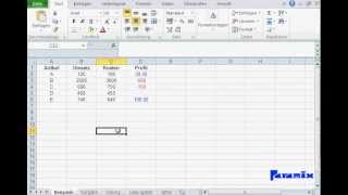 Excel Grundlagen Benutzerdefinierte Formatierung von Zahlen [upl. by Ajnot]