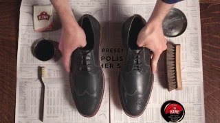 How to Polish Your Shoes  KIWI® Shoe Care [upl. by Dyann]