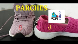 Como reparar zapatillas de tela [upl. by Yenatirb]