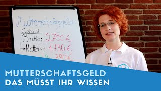 ▶ Alles zum Mutterschaftsgeld [upl. by Ehcram391]