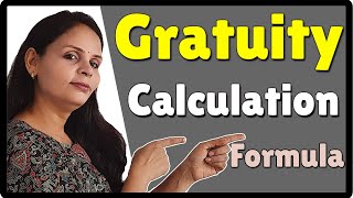 Gratuity Calculation Formula For Private Sector In Hindi for 2020 [upl. by Aikenat]