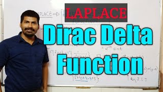 Dirac Delta Function  Laplace [upl. by Nnarefinnej814]