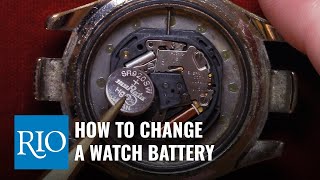 How to Change a Watch Battery [upl. by Gardner]