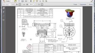 SolidWorks  Assembly Drawing Part I [upl. by Skiba285]