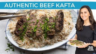 Authentic Lebanese BEEF KAFTA [upl. by Orren]