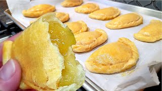 Mexican Bakery Style EMPANADAS DE PIÑA  Simply Mamá Cooks [upl. by Enyrehtac860]