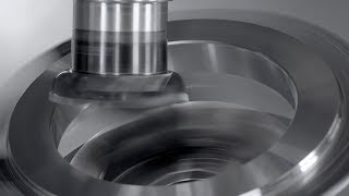 Machining of internal gear  Power skiving [upl. by Narrat]