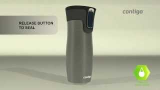 Contigo AUTOSEAL® West Loop Stainless Travel Mug Animation [upl. by Witt]