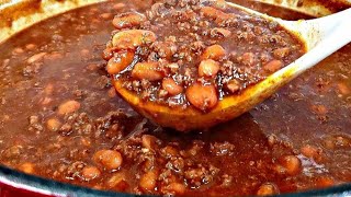 Homemade CHILI Recipe  Simply Mama Cooks [upl. by Echikson]